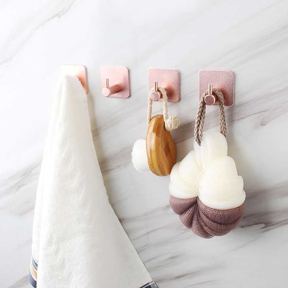 2 pezzi multiuso gancio a muro per porta, chiave, stoffa, cappotto, bagno, accappatoio, gancio, cucina, ferramenta, scaffale, borsa, gancio, organizzatore, appeso, B, nastro, 1