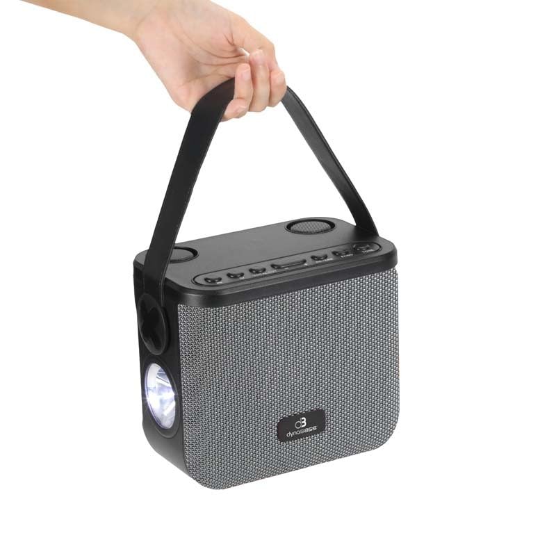 Enceinte Karaoké Dbe50 Grey Dynabass Bluetooth portable et micro - 6