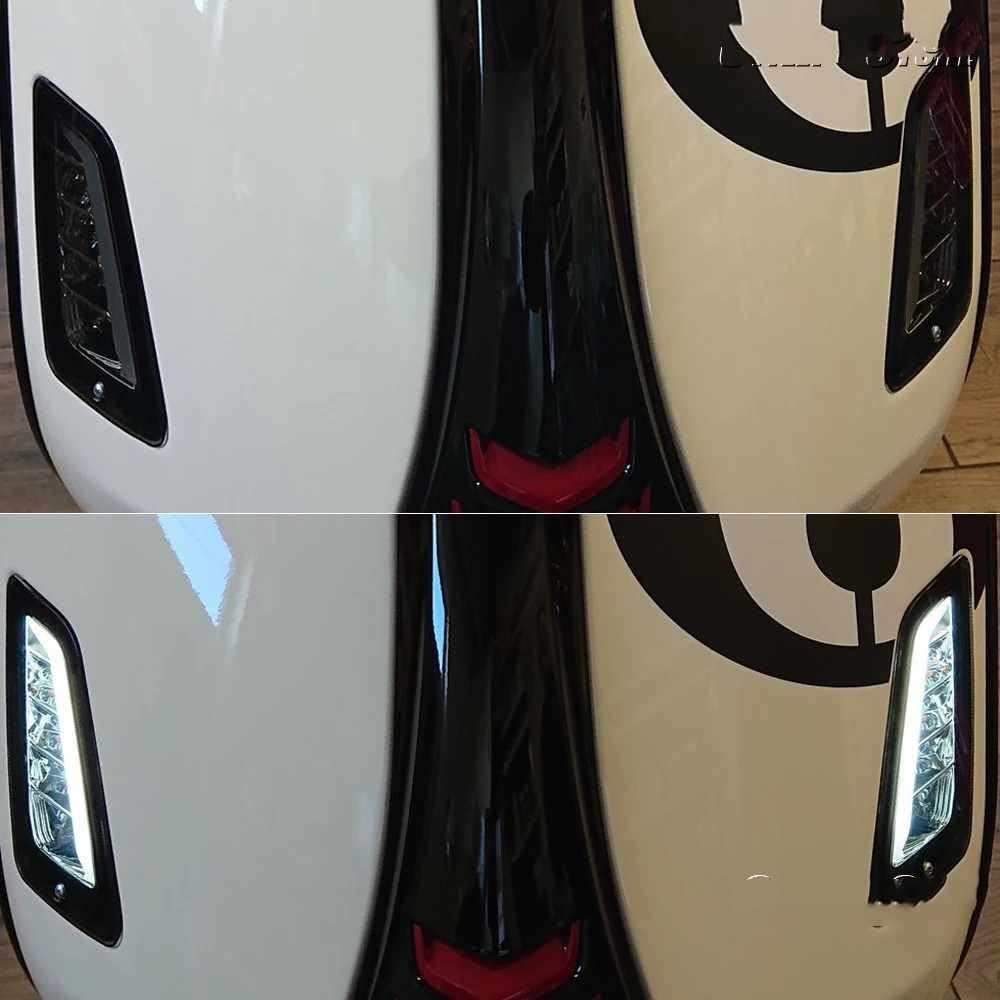 Moto Faros Freno Trasero​ Luz LED de intermitente delantera y trasera