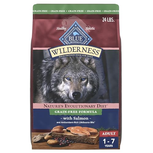 Blue Buffalo Wilderness Salmon Recipe Grain-Free Dry Dog Food