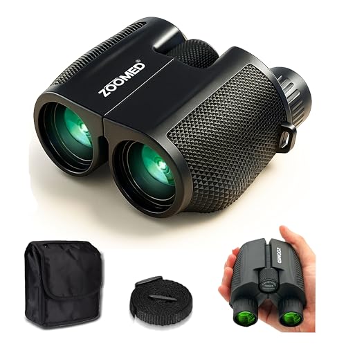 10x25 High-Powered Compact Binoculars for Adults...