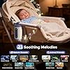 Rechargeable Hands-Free Baby Rocker & Sleep Soother – Portable Vibration Device with 6 Levels, 21 Melodies & Smart Sensor – Fits Most Strollers, Car Seats & Baby Gear, Travel Essential for Newborns #4