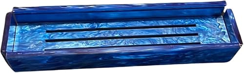 Miniatura 3 de Ready Covers Lucite Rumikub - Juego de azulejos, soportes y caja acrílica de almacenamiento incluidos (mármol azulmármol blanco)