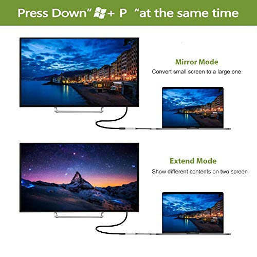 Image of MICROWARE USB 3.0 to HDMI, HD 1080P Video Converter USB to HDMI Adapter with Audio Output Multiple Monitors Compatible with Laptop HDTV TV PC with Windows XP /7 /8 /8.1 /10[Not Support MAC