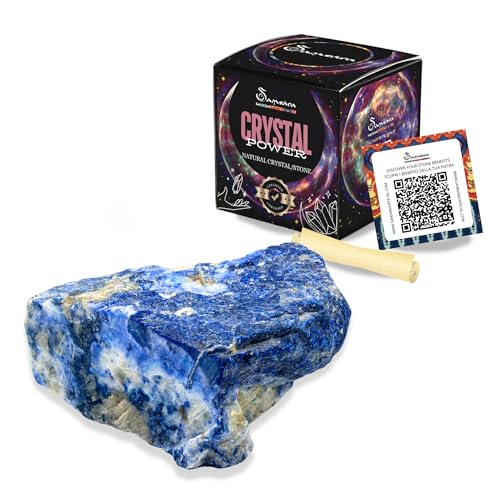 SAMSARA - Lapislázuli Natural | Piedra Decorativa en Caja de...