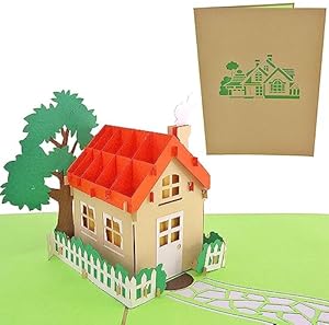 PopLife Familienhaus 3D Pop Up Karte