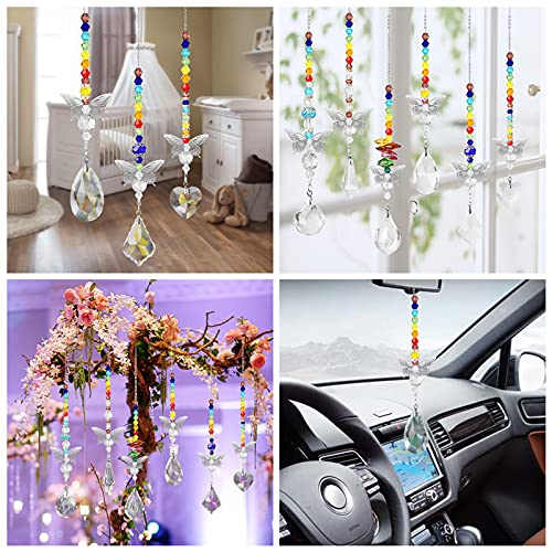 Hexenhut Fensterdekoration Halloween - Buntglas Suncatcher Acryl Mit Lichteffekt