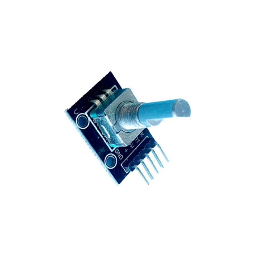 Taidacent 10 pcs Rotary Encoder Module 360 Degree Rotating Potentiometer Knob Cap for Module Rotary Encoder with Switch Board Linear Encoders