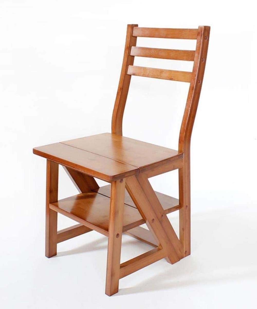 Escabeau escabeaux pliants en bambou pour maison
