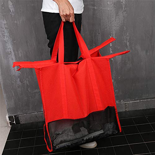 Honorall Reutilizável Grande Capacidade Dobrável Sacos Supermercados Bolsa Sacos de Compras Sacos de