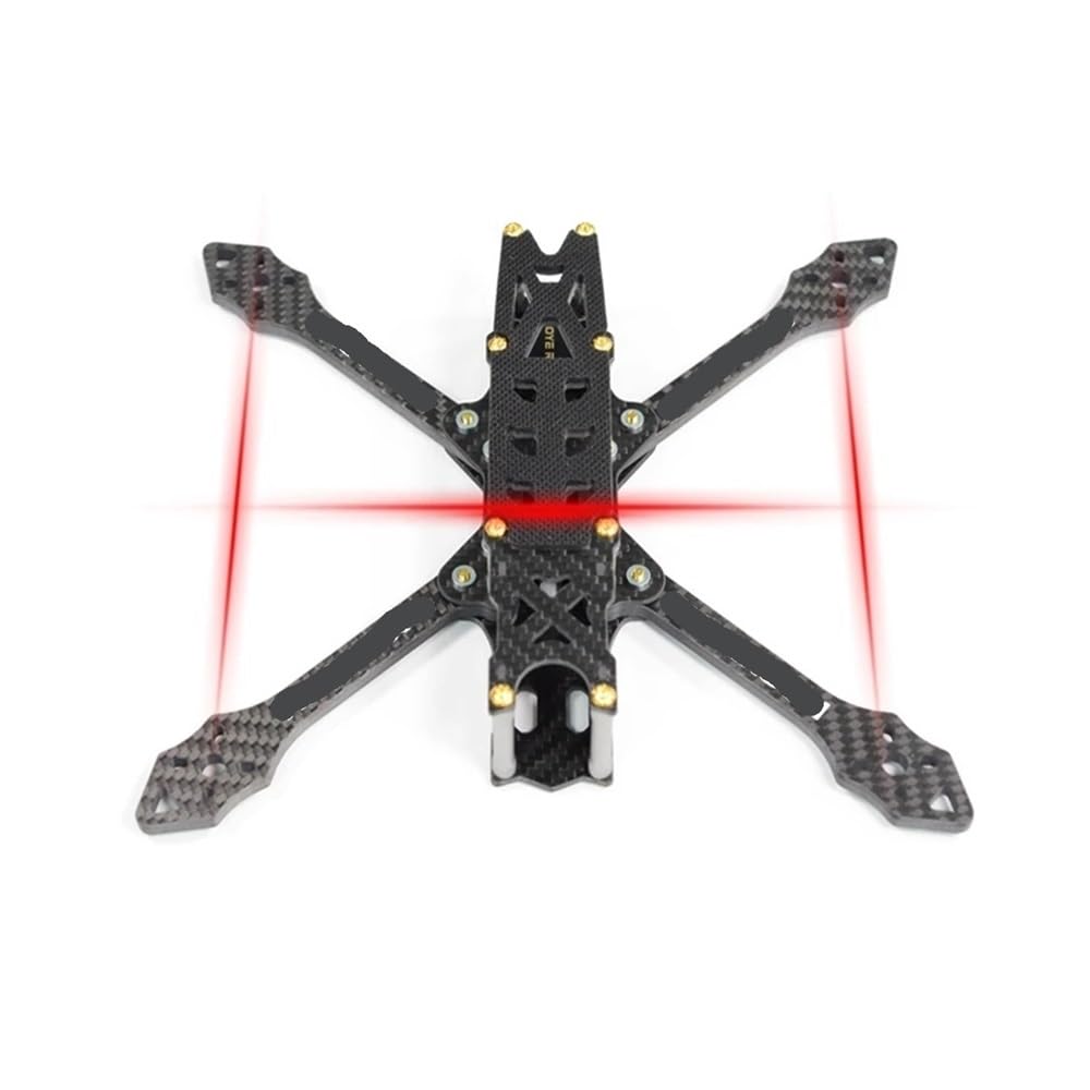 X1 229mm empattement 5mm épaisseur de bras H Tpye 5 pouces Kit de cadre for Drone RC FPV pièces de quadrirotor de course(HAOYE RC X1)
