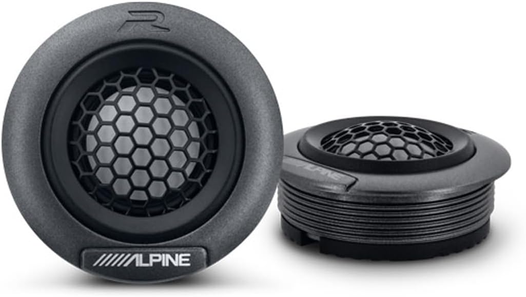 Alpine 6.5" R2 High-Resolution Speaker Bundle - A Pair of Pro-Series R2-S652 2-Way Component Speakers & a Pair of R2-S65C 6.5" Component Speakers