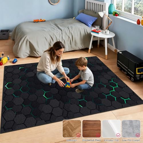 Tapis de sol antidérapant contre les rayures de chaise d'ordinateur