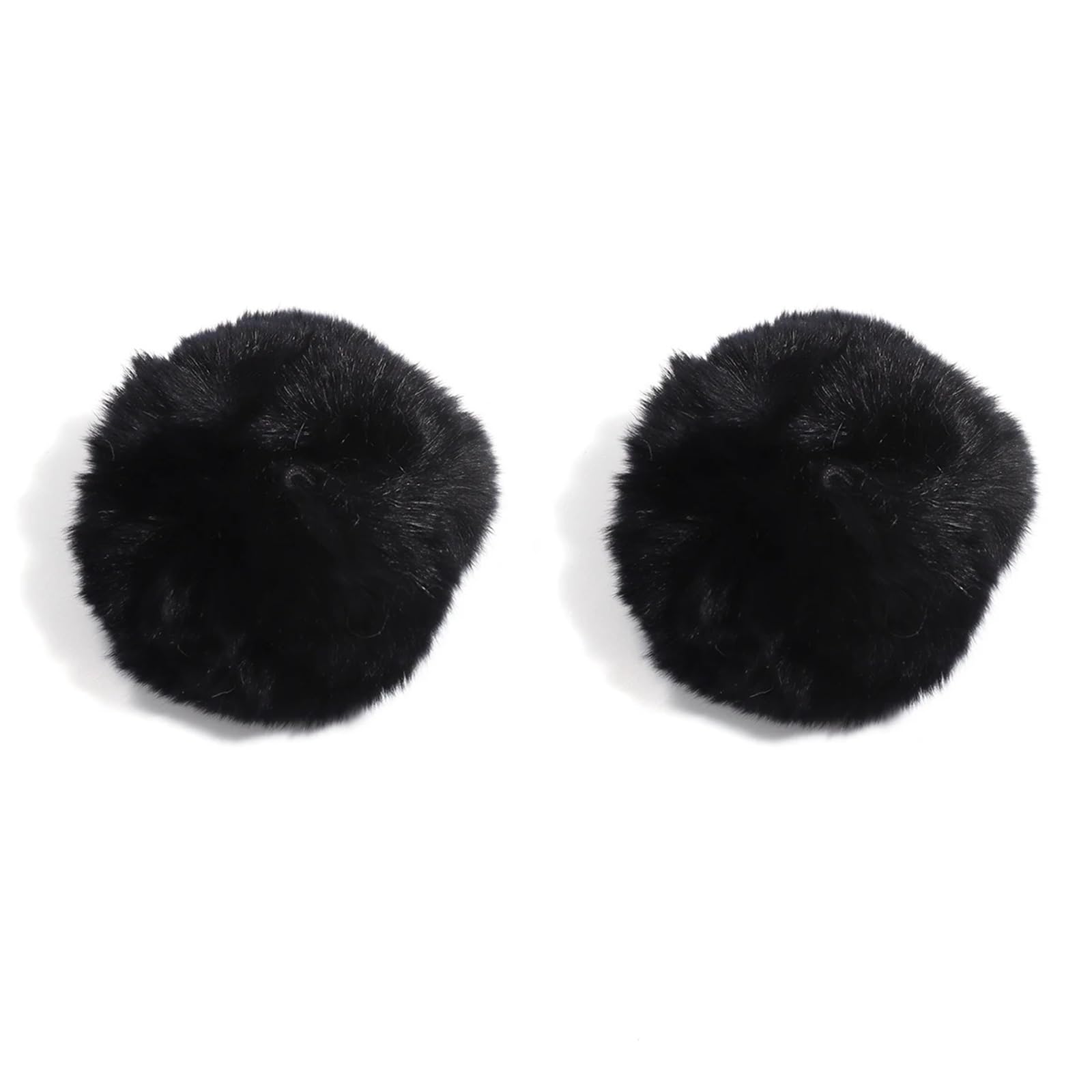 Fluffy Soft Pompom Balls 6cm 20pcs for DIY Sewing Keychain Hat Glove Craft