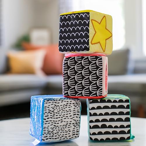 Image of Baby Einstein Explore & Discover Soft Blocks Toys, Ages 3 Months +