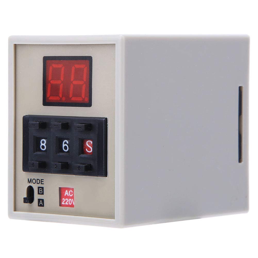 Time Relay, AC 220V Good Stability Portable Design Timer Controller for Automation Equipment-image-8