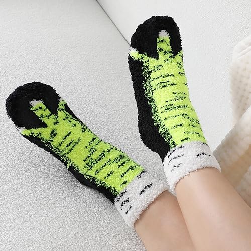 Clothirily CY5LSZSRA01 Fuzzy Socks For Women - Fluffy Socks Womens, Warm Chicken Claw Socks, Winter Cozy Socks, Cute Socks Soft Slipper Socks thumb #5