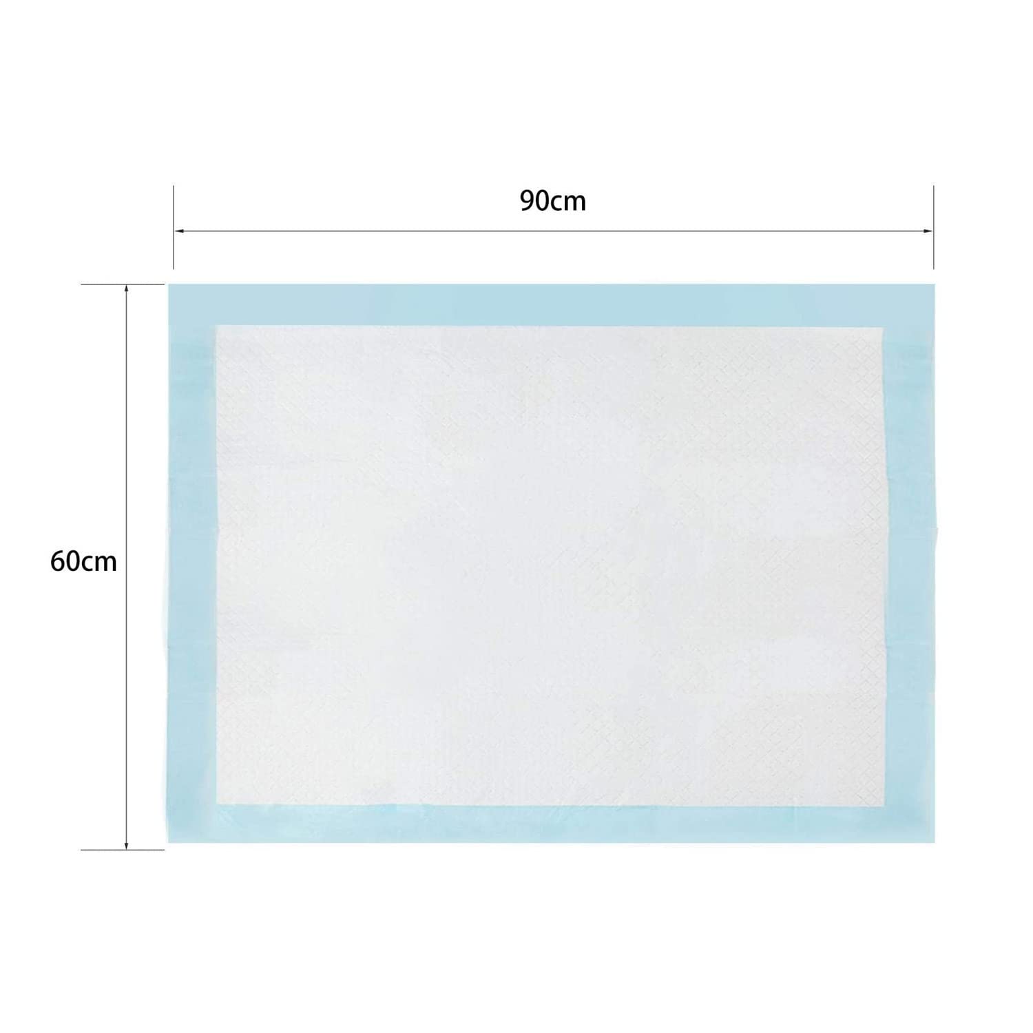 Nobleza - 120 pz Tappetini igienici per cani, misure 90*60cm, Tappetini assorbenti per animali domestici