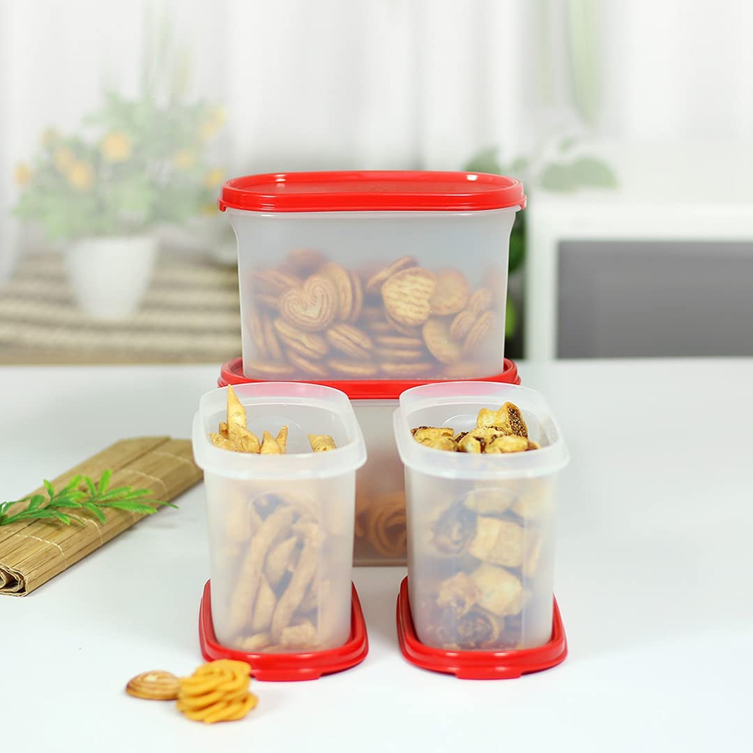 Tupperware Plastic Smart Saver Oval Container 1.1Litre (4)-image-0