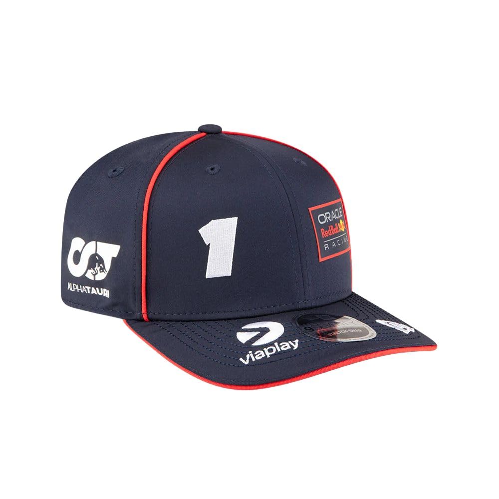 New Era Men's Navy 9Seventy Stretch Cap Red Bull Racing Max Verstappen