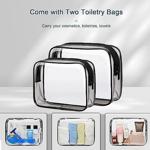 Image of Sinaliy Travel Backpack for Men, 40L Carry On Backpack, 17 Inch Laptop Backpack, Waterproof Backpack, College Bookbag, Person Item Flight Approved Trave Bag for Women