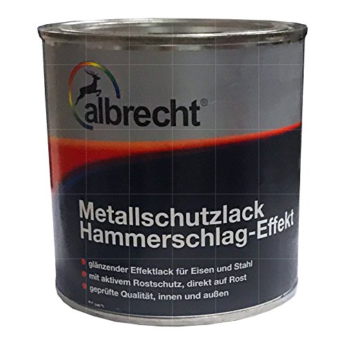 Albrecht Metallschutzlack Hammerschlag-Effekt 375ml Dunkelgrün