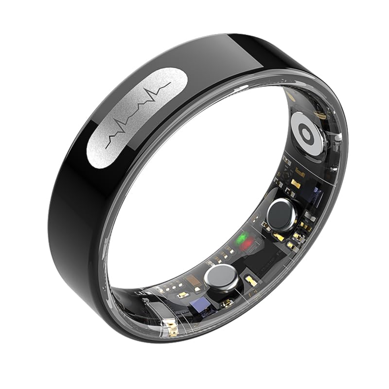 Aura Smart Ring with ECG and Wireless Charging Case, Digital Health Monitoring, Mind and Body Readiness Tracker, Black (11)-picture-21