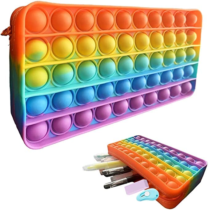 Stylbase Pop it Pouches for Girls, Pencil Case Pop it Toy, Pop it Stationery Kit - Pop Bubble Stationery Storage Bag/Birthday Return Gifts for Kids (pencil pouch pop) (B0BSCJHQWZ) Amazon Price History, Amazon Price Tracker