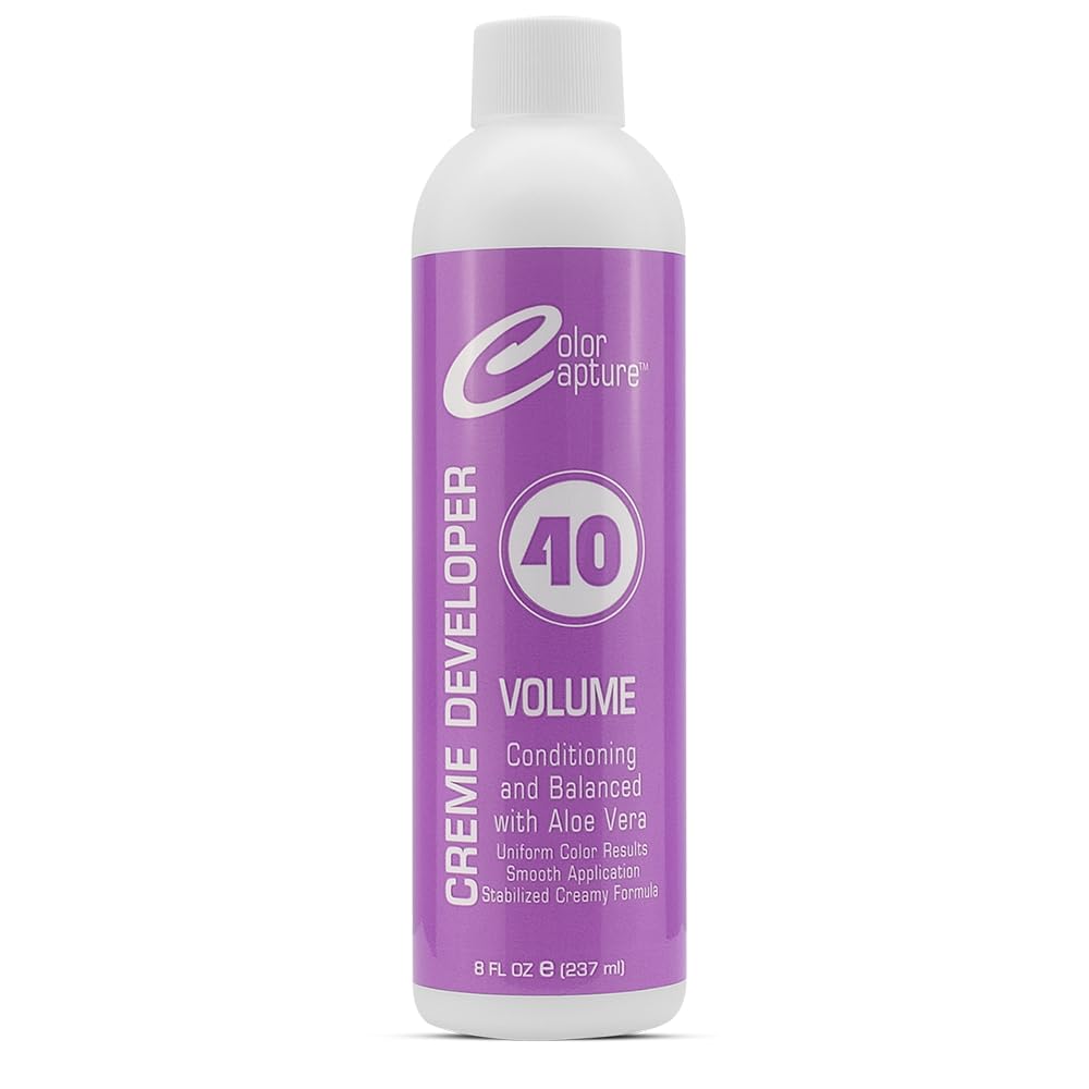 Cream Developer, 40 Vol, Hair Color Enhancer - 8 Ounces