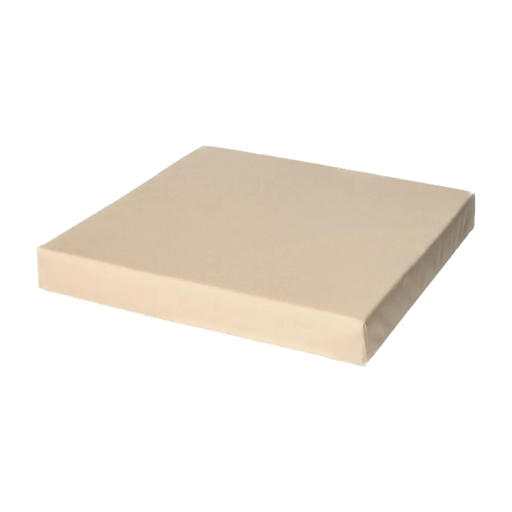 Waterproof Garden Chair Seat Pad 4 cm Indoor Outdoor multi-use for garden patio furniture chair seat pad cushion with zipped removable washable cover 4 cm width (51 x 51 cm (20"x20"), Sand)