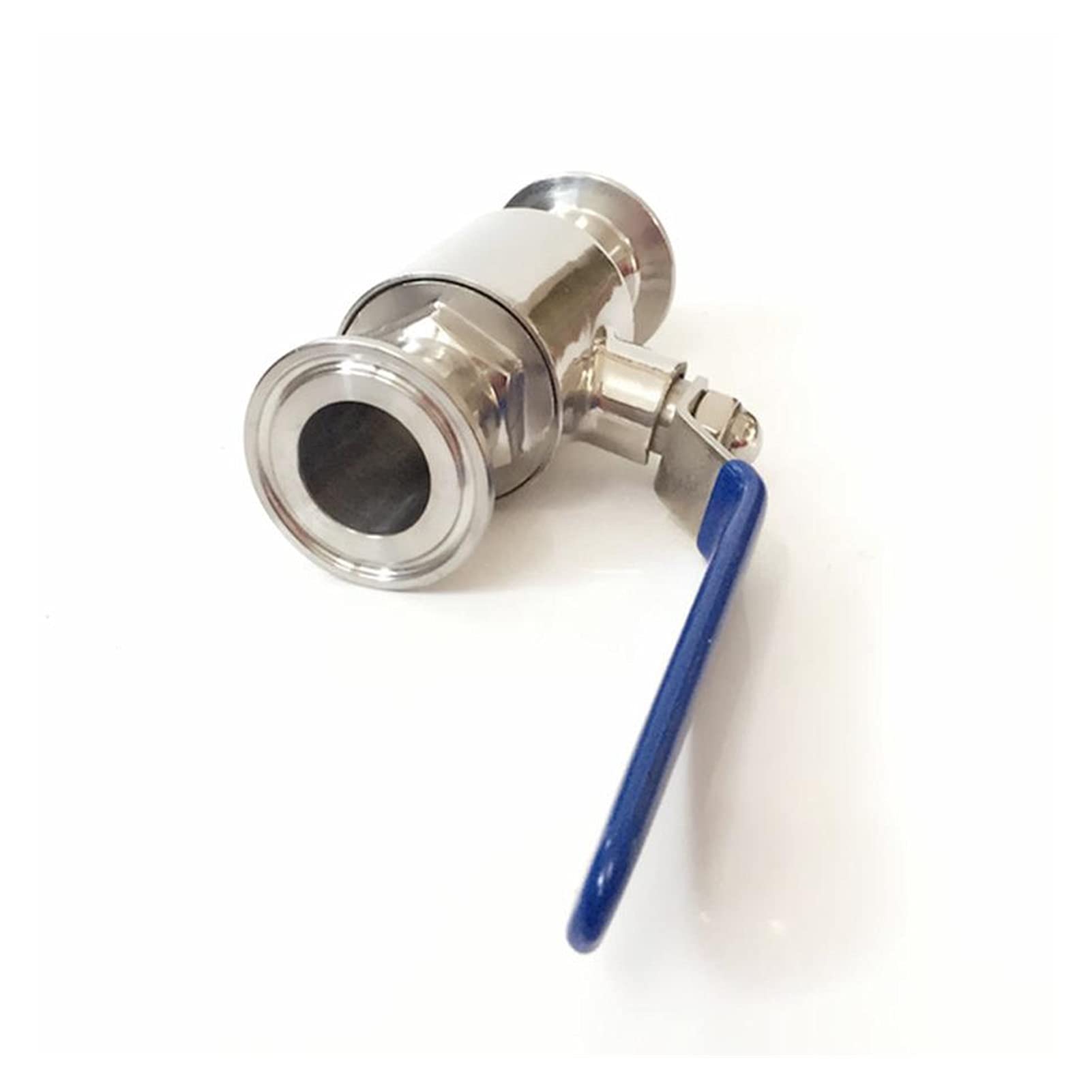 QRUYHBAJU Ball Valve Hot And Cold Water Stop 51mm Pipe Outer Diameter X 2" Three-clamp Sanitary Ball Globe Valve SUS 316L Stainless Steel