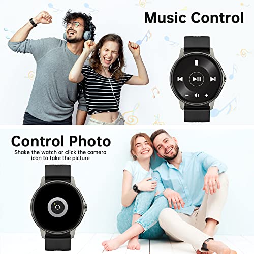 Smart Watches For Men (Answer/Make Call) 100 Sport Modes Fitness Tracker Heart Rate Blood Oxygen Sleep Monitor Ip68 Waterproof Fitness Watch Activity Tracker And Smartwatches Iphone Android Compatible #TOP6