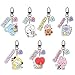 NALCY Kpop BTS Porte-Clé, Lot de 7 porte-clés Kpop BTS, Bangtan Boys Keychain, Jungkook RM Suga Jin V Jimin J-Hope, Porte-Clés Sac Accessoire Pendentif ARMY Fans Cadeau