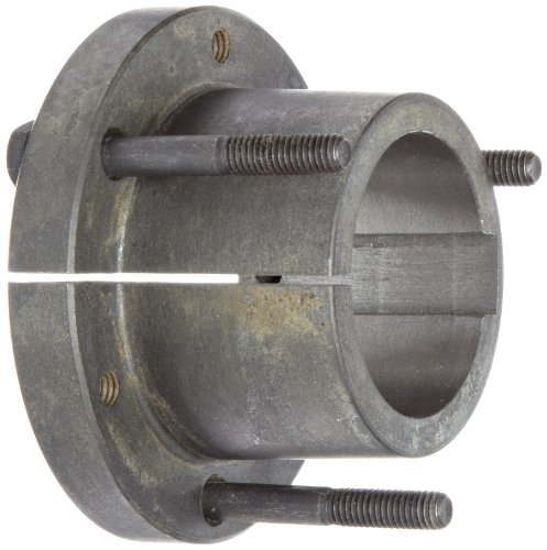 TB Woods Type SD SDM25MM Sure-Grip Bushing, Metric, 25 mm Bore, 55.6 mm OD, 46 mm Length, 565 lbs/in Torque, Standard Design, Standard Keyway