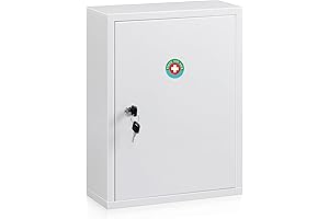 KYODOLED Wall Mount Medicine Cabinet - Secure Your Medications