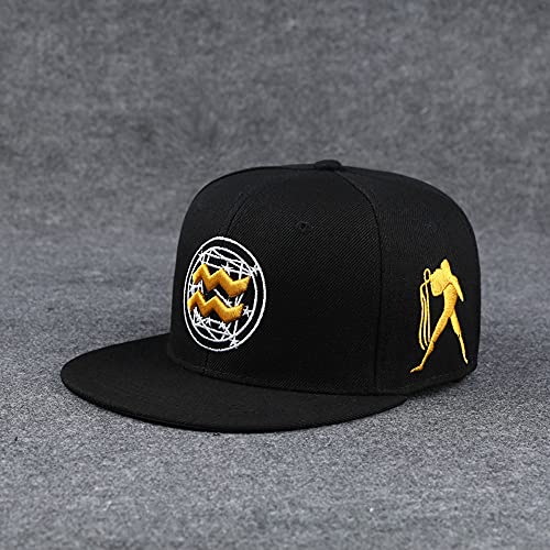 Image of Men Women Baseball Caps Constellation Zodiac 12 Snapback Hats