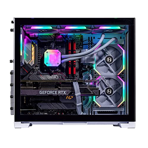 Image of Velztorm Mini Lux Gaming Desktop PC (AMD Ryzen 9 5950X, GeForce RTX 5060, 32GB DDR4, 2TB PCIe SSD, 240mm AIO, 750W PSU, WiFi 4, RJ-45, 1 Display Port, HDMI, Win 11 Pro)