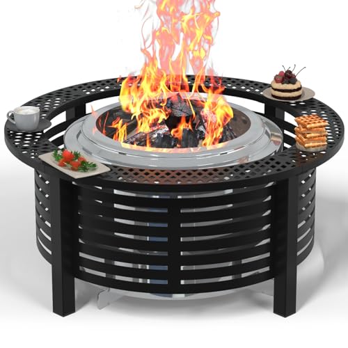 Fire Pit Surround Tabletop for Solo Stove Bonfire...