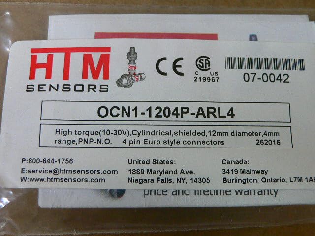 IME18-05BPSZC0K Proximity Sensor, Inductive, 4.05mm Range, M18 x 1, PNP, NO, M12, 4-Pin Male