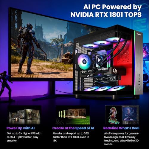 Image of STORMCRAFT Phantom RTX 5080 Gaming PC Ryzen 7 9800X3D 32GB DDR5 2TB SSD