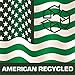 ROARING SPRING Enviroshades Recycled Legal Pads, 50 Sheets, 8.5