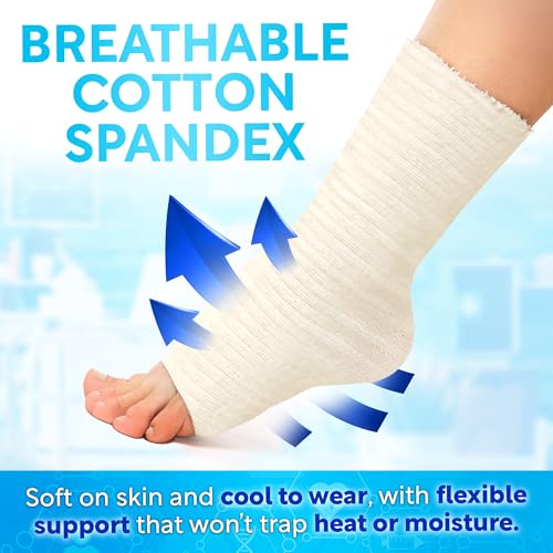 jj care tubular bandage 5 x 12 yards stockinette tubing for legs and knees tubi grip size g reusable elastic bandage sleeve compression tubes for upper thigh and waist rubber latex wcotton