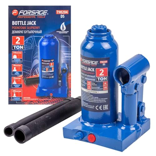 Image of Forsage 2 T Hydraulic Trolley Jack, Hydraulic Bottle Jack, 2 Tonnes