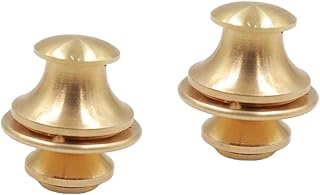 COHEALI 2 Peças Fecho De Mola Com Zíper Bolsa De Couro Fecho Costurar Em Botões De Pressão Para Roupas Prendedor De Bolsa De Couro Kit De Artesanato De Couro Fechos De Couro Bolsa