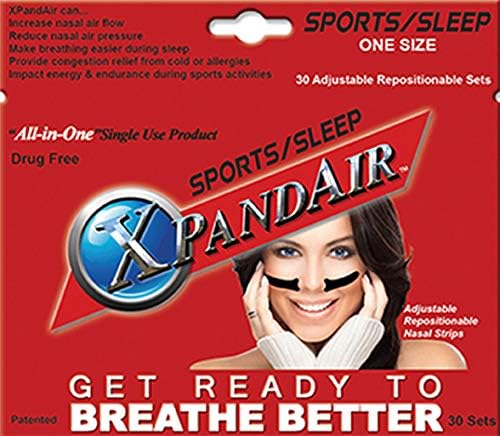 Miniatura 1 de Tiras nasales para deportes y sueño
