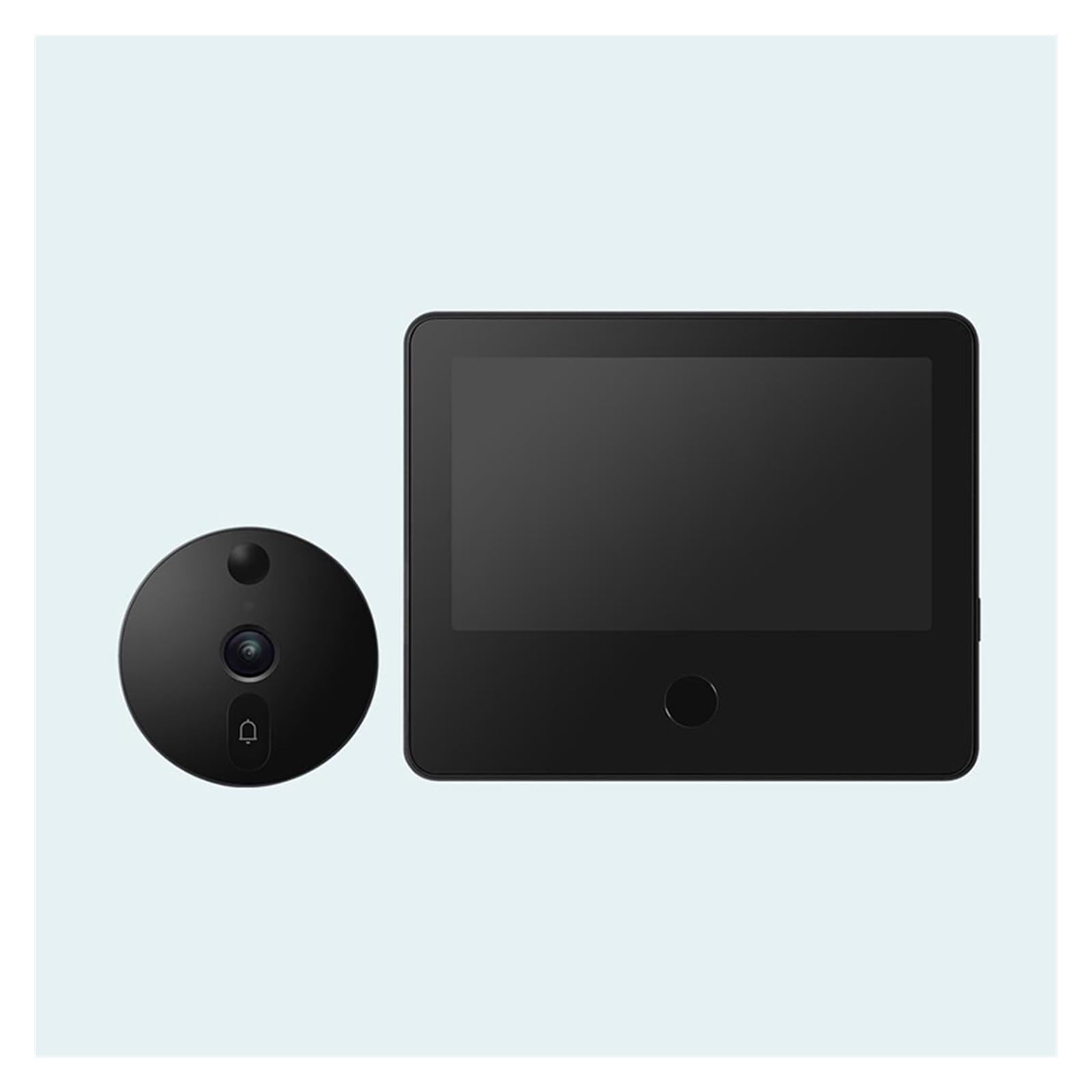 Interphone vidéo Intelligent pour Maison, caméra sans Fil Wi-FI Cat-Eye 1S, Sonnette vidéo avec Judas, Vision Nocturne Infrarouge HD 1080p