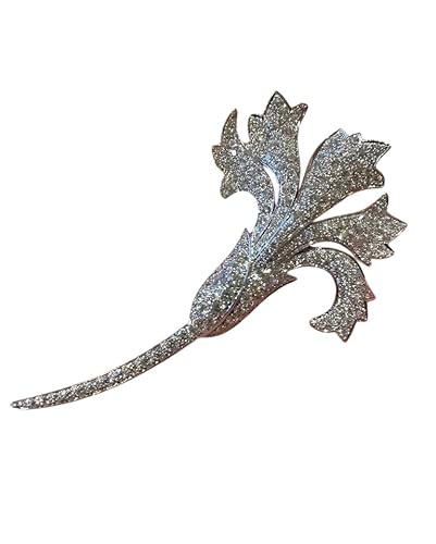 3Ct Round Cut Lab Created Diamond Women's Lily Flower Brooch