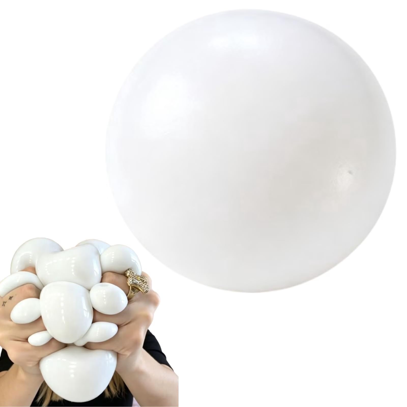 Squishy Dough Stress Ball, 8cm Squeeze Fidget Toy for Stress Relief — image 1