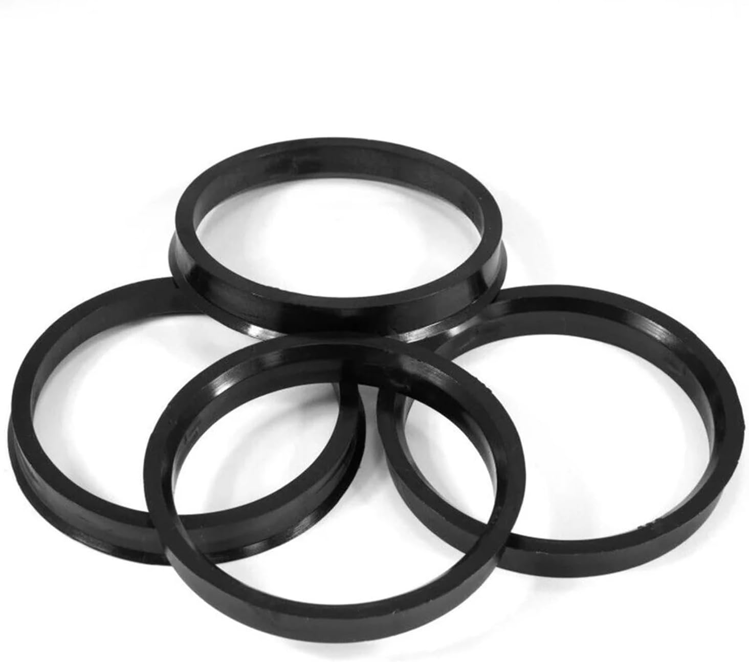 Wheel Spacers PC Wheel Hub Central Ring Rim 63.4-54.1 56.1 56.6 57.1 58.1 60.1mm ABS Wheel Hub Centric Rings Parts(63.4-60.1mm-20PCS)