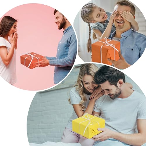 Image of BEISHIDA 100 Sheets Yellow Series Tissue Paper Bulk, Wrapping Tissue Paper for Gift Bags, 14 x 20 Inch Gift Wrap for Birthday Wedding Graduation DIY Crafts Holiday Flowers(Yellow Series)